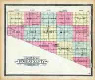 Douglas County Outline Map, Douglas County 1909 - 1910
